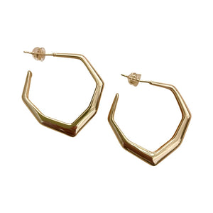 Wren Gold Hoops