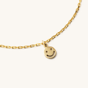 Mini Smiley Face Necklace