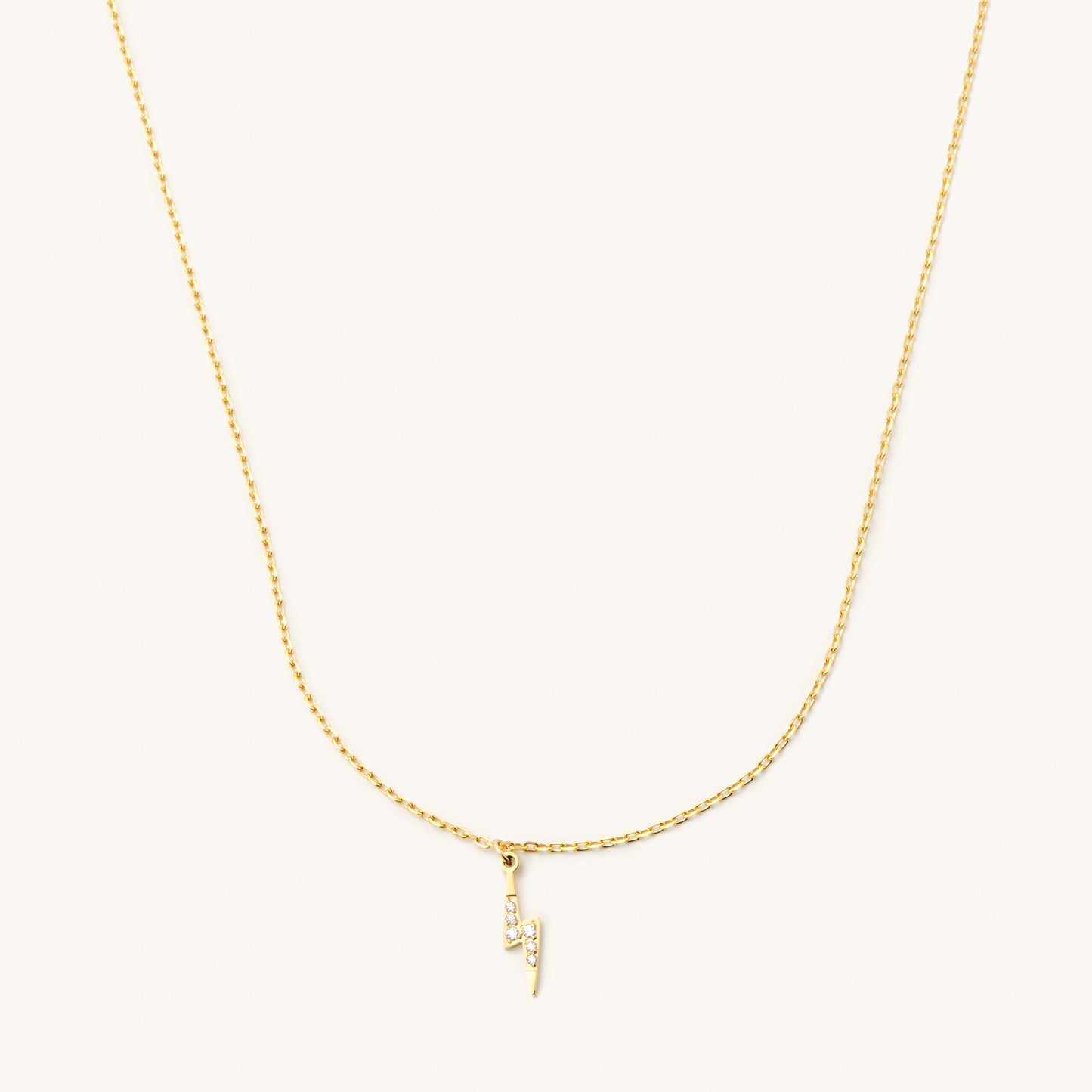 Crystal Bolt Necklace