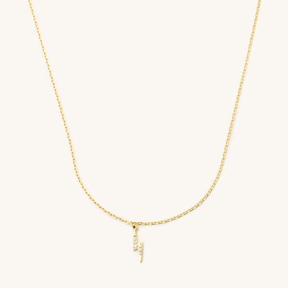 Crystal Bolt Necklace