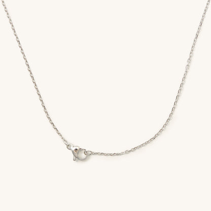Silver Cowboy Boot Necklace