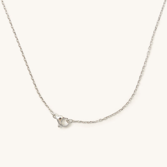 Silver Cowboy Boot Necklace