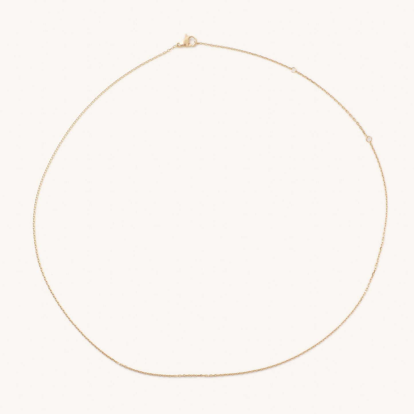Plain Gold Necklace Chain - Nikki Smith Designs 