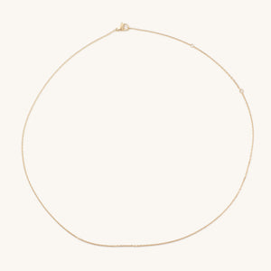 Plain Gold Necklace Chain - Nikki Smith Designs 