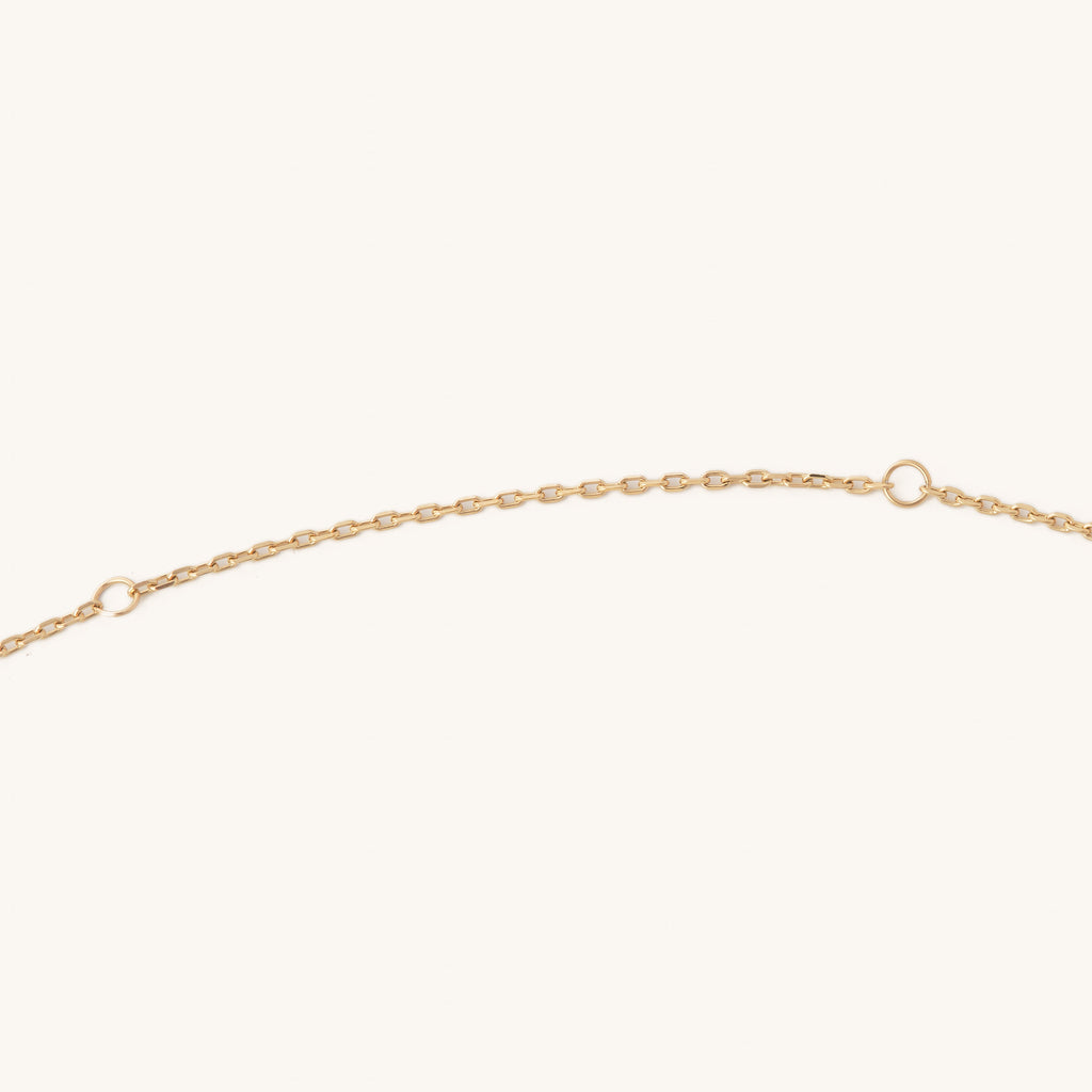 Plain Gold Necklace Chain - Nikki Smith Designs 