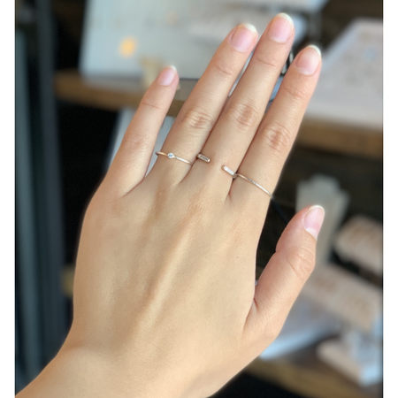 Silver Stevie Adjustable Ring